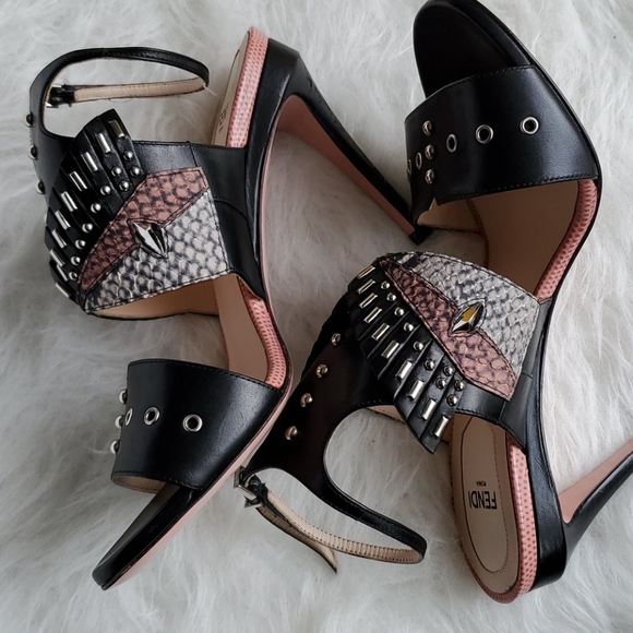 NWT FENDI Rocker Bug Sandal Collection - Picture 9 of 14